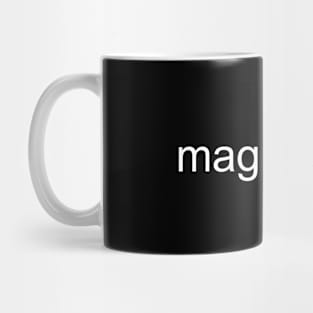 Verified Magician (White Text) Mug